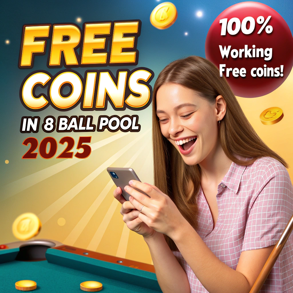 The Ultimate Guide: How to Get Free Coins in 8 Ball Pool 2025 for All Devices | 100% Working Methods